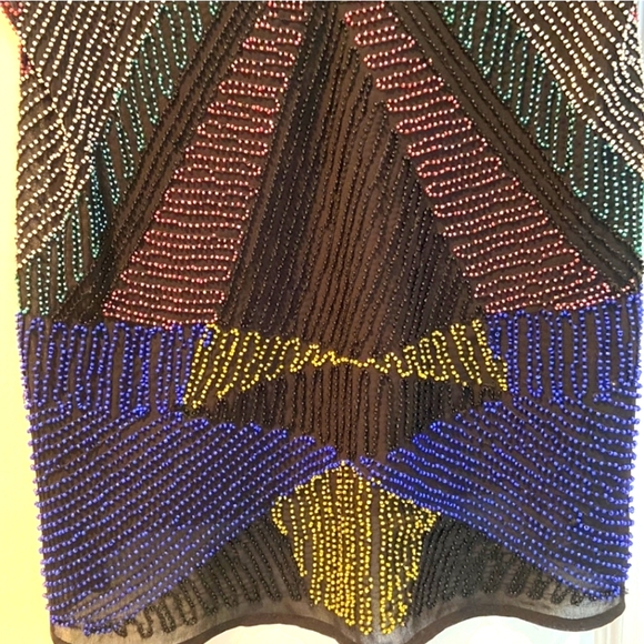 ONE TEASPOON | Sheer Hand Beaded Colorblock Cami - Picture 3 of 4